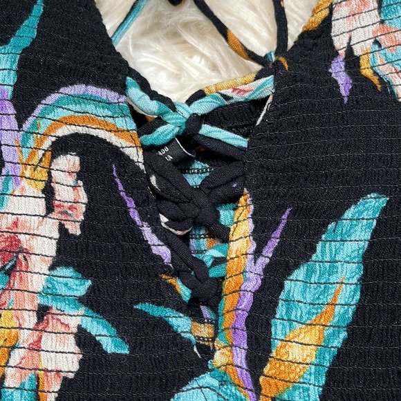 Forever 21 size medium floral maxi summer tank dress - Picture 4 of 7